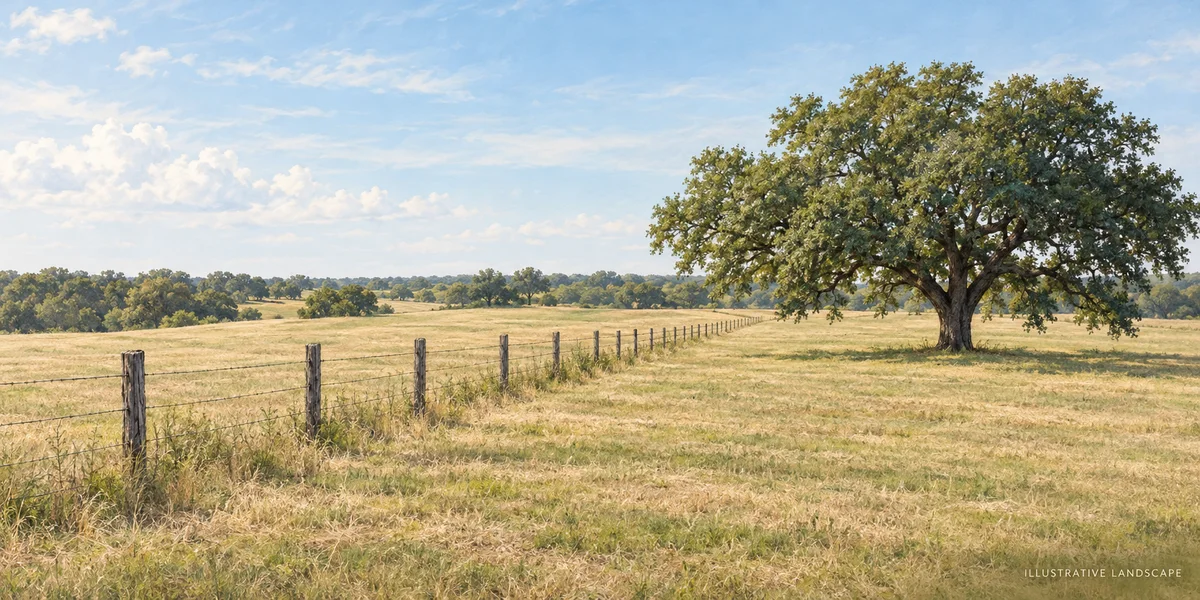 Illustrative landscape, not a photograph of a completed BnB job